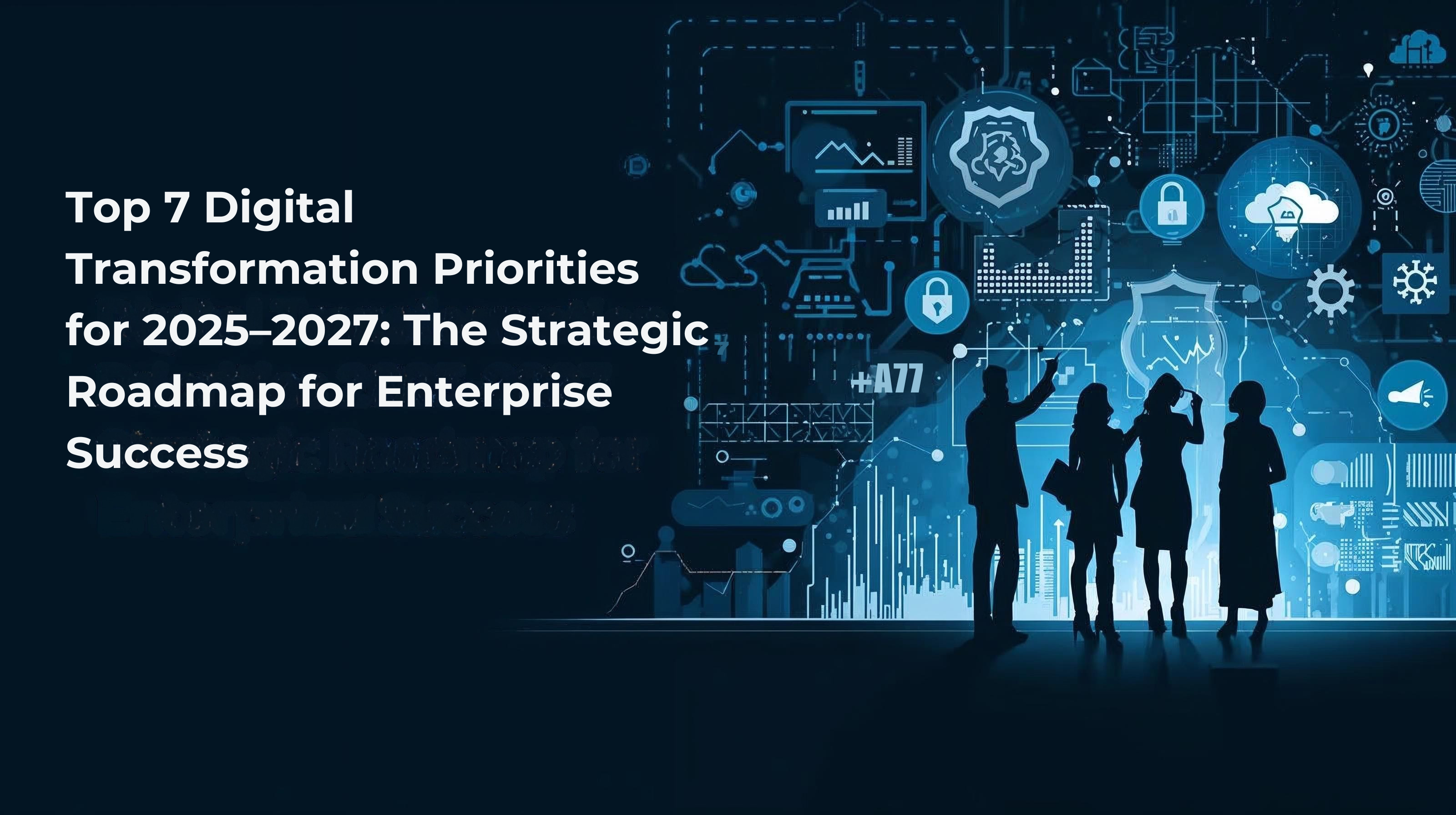 Digital Transformation Strategy Illustration